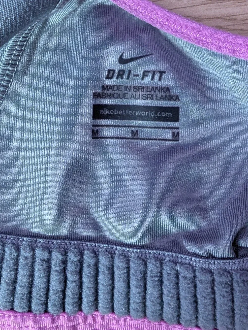 Nike dri fit Sports bra Medium Racerback Women's